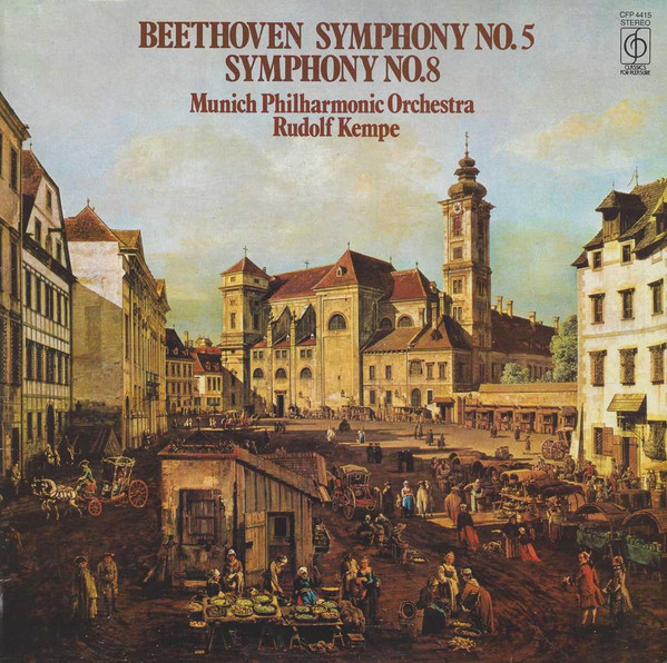 Ludwig van Beethoven,  Münchner Philharmoniker,  Rudolf Kempe – Symphony No. 5 / Symphony No. 8