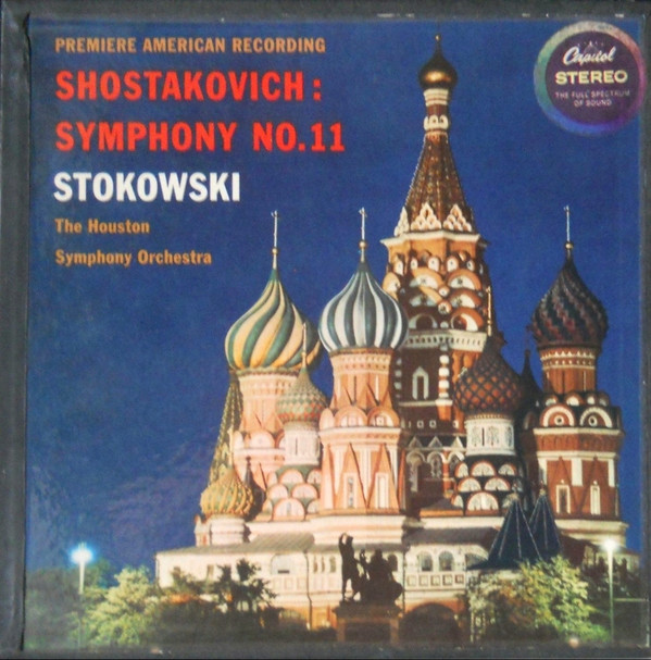 Dmitri Shostakovich,  Leopold Stokowski Conducting The  Houston Symphony Orchestra – Symphony No.11 (1905)