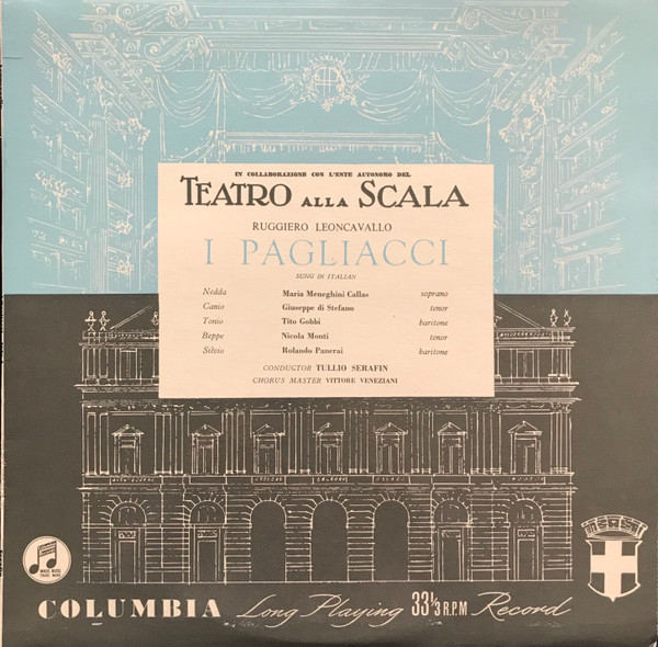 Ruggiero Leoncavallo,  Tullio Serafin,  Vittore Veneziani – Teatro Alla Scala - I Pagliacci