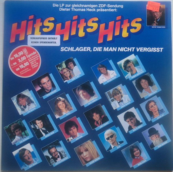 Various – Hits Hits Hits (Schlager, Die Man Nicht Vergisst)