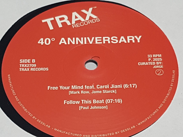Various – Trax Records: The 40th Anniversary Collection