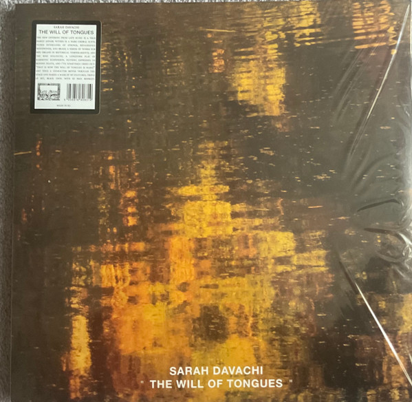 Sarah Davachi – The Will Of Tongues