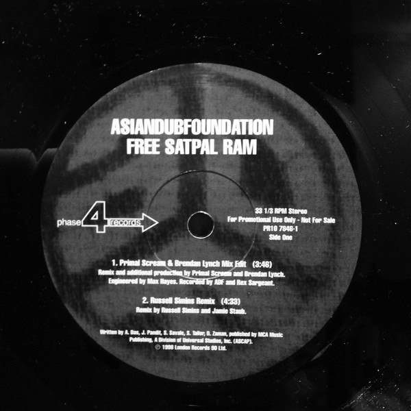 Asian Dub Foundation – Free Satpal Ram