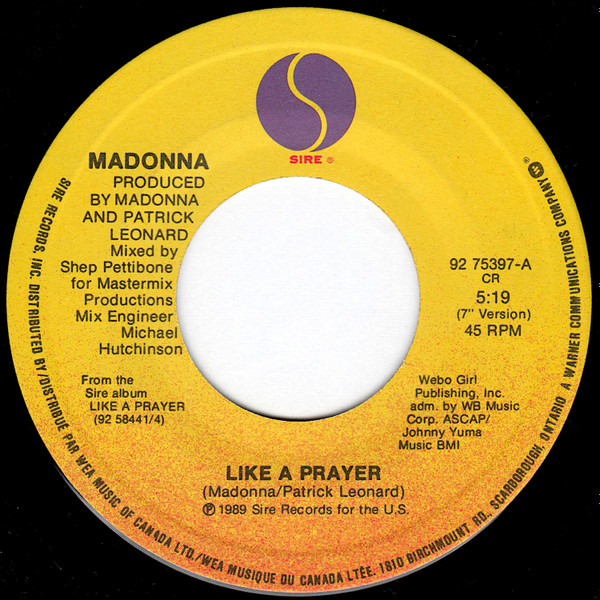 Madonna – Like A Prayer
