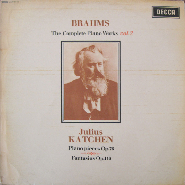 Johannes Brahms, Julius Katchen – The Complete Piano Works Vol. 2