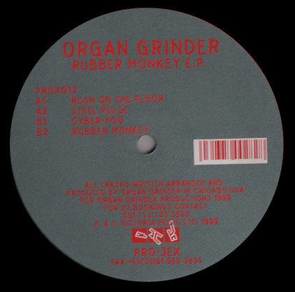 Organ Grinda – Rubber Monkey E.P.