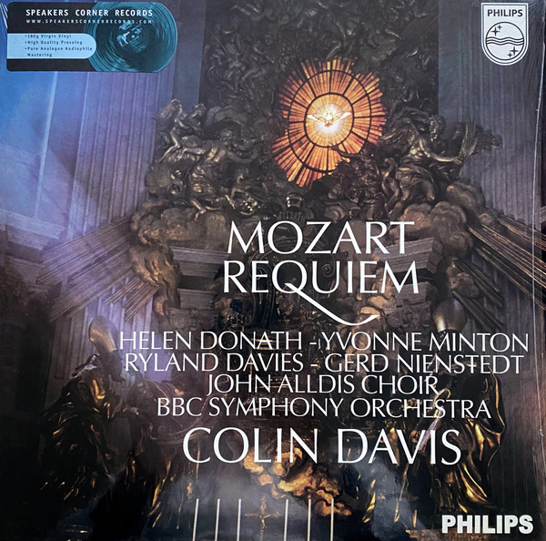 Wolfgang Amadeus Mozart, Helen Donath, Yvonne Minton, Sir Colin Davis With Ryland Davies, Gerd Nienstedt, John Alldis Choir, BBC Symphony Orchestra, Sir Colin Davis – Requiem