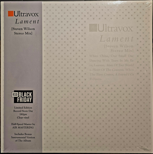 Ultravox – Lament (Steven Wilson Stereo Mix)