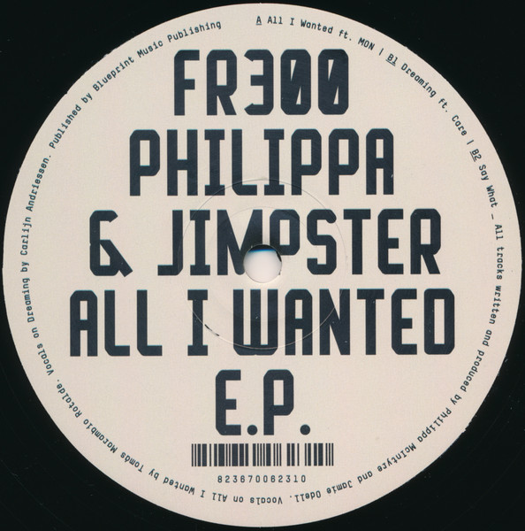 Philippa & Jimpster – All I Wanted E.P.