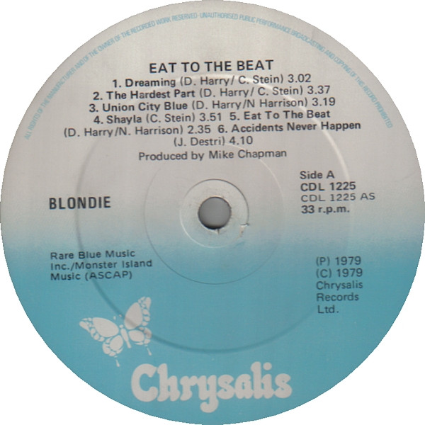 Blondie – Eat To The Beat