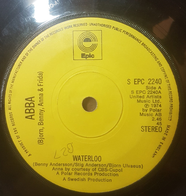 ABBA,  Björn & Benny, Agnetha & Anni-Frid – Waterloo