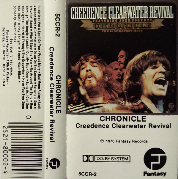 Creedence Clearwater Revival Featuring John Fogerty – Chronicle (The 20 Greatest Hits)