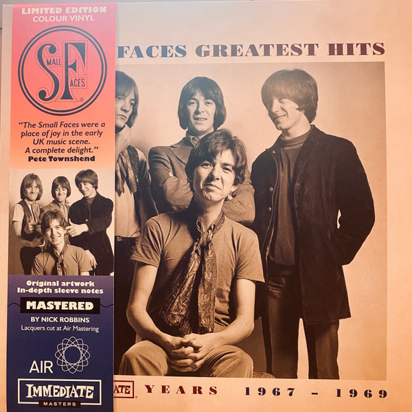 Small Faces – Greatest Hits The Immediate Years 1967 - 1969