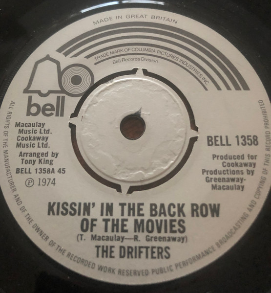 The Drifters – Kissin' In The Back Row Of The Movies