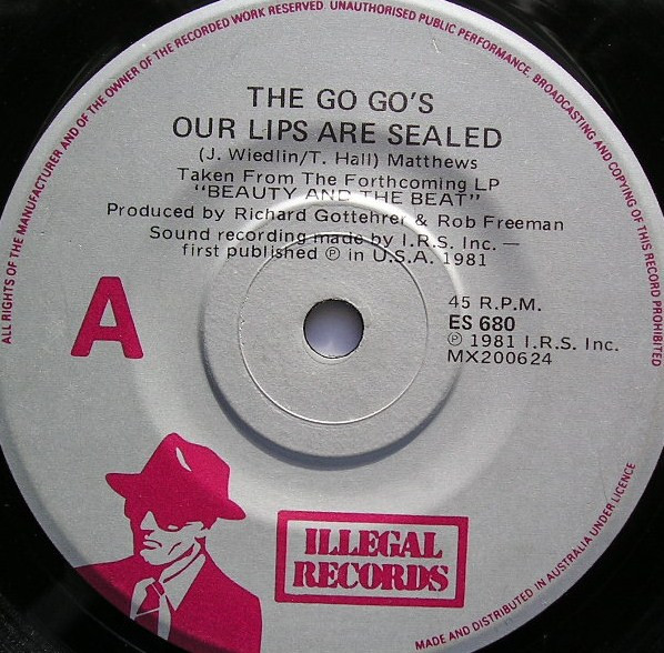 Go-Go's – Our Lips Are Sealed