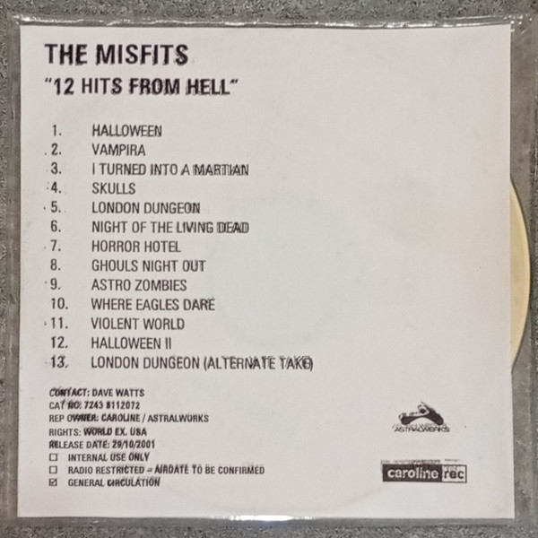 Misfits – 12 Hits From Hell