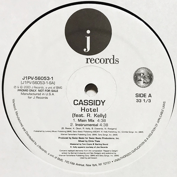 Cassidy  Feat.  R. Kelly – Hotel