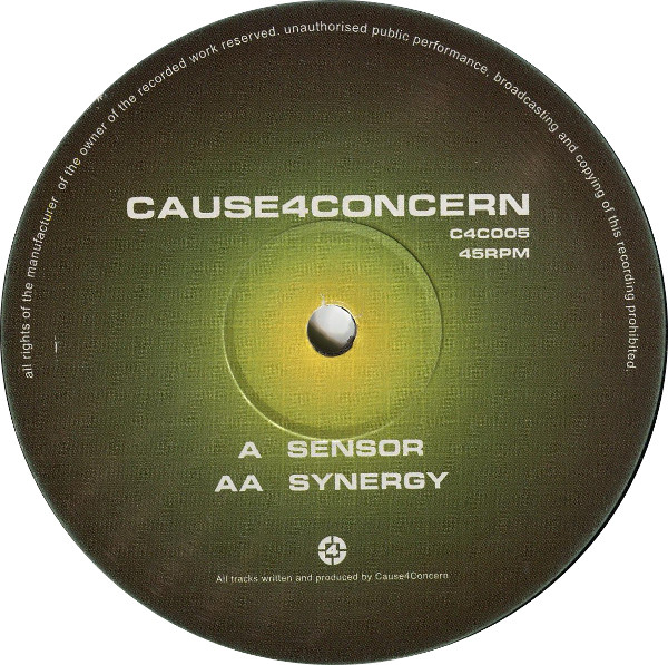 Cause 4 Concern – Sensor / Synergy