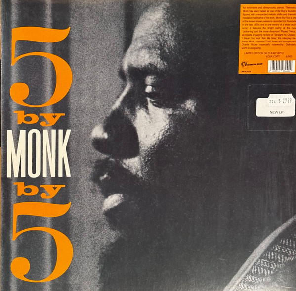 The Thelonious Monk Quintet – 5 By Monk By 5