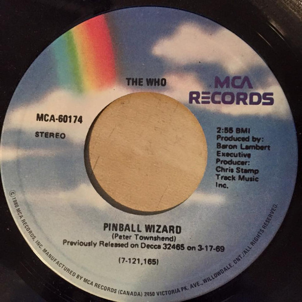The Who – Pinball Wizard / Dogs Part Two
