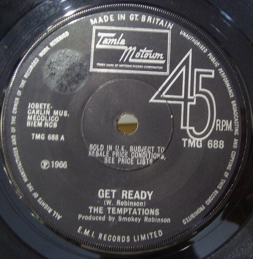 The Temptations – Get Ready / My Girl