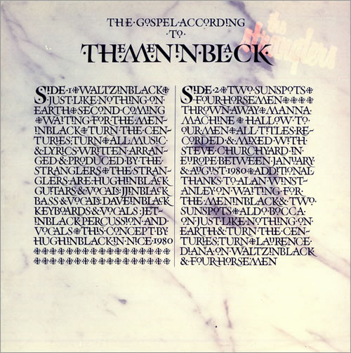 The Stranglers – The Gospel According To The Meninblack