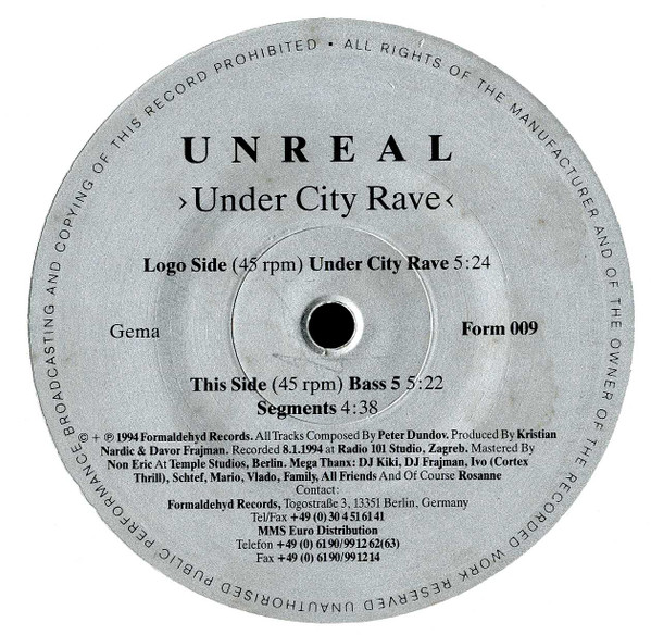 Unreal – Under City Rave
