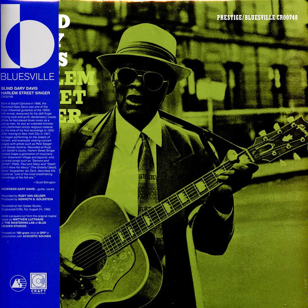 Blind Gary Davis – Harlem Street Singer