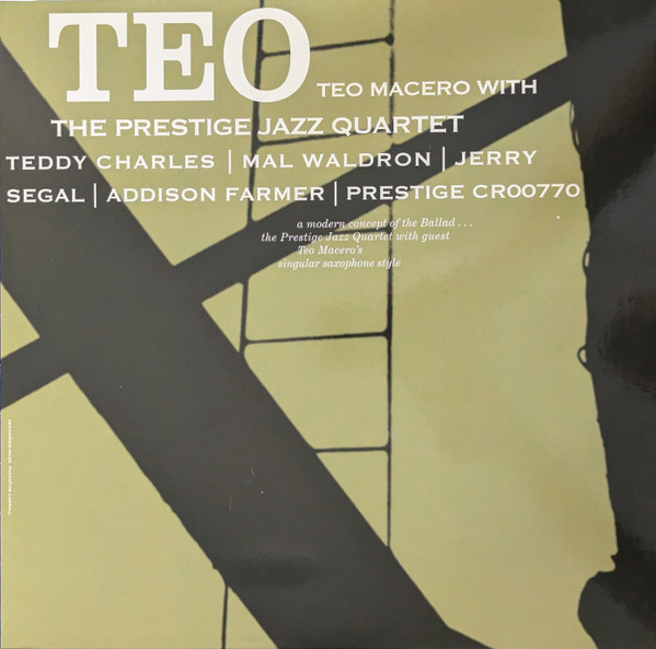 Teo Macero With  The Prestige Jazz Quartet – Teo