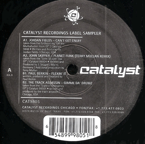 Various – Catalyst Recordings Label Sampler
