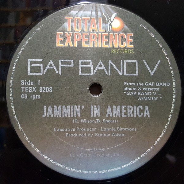 The Gap Band – Jammin' In America