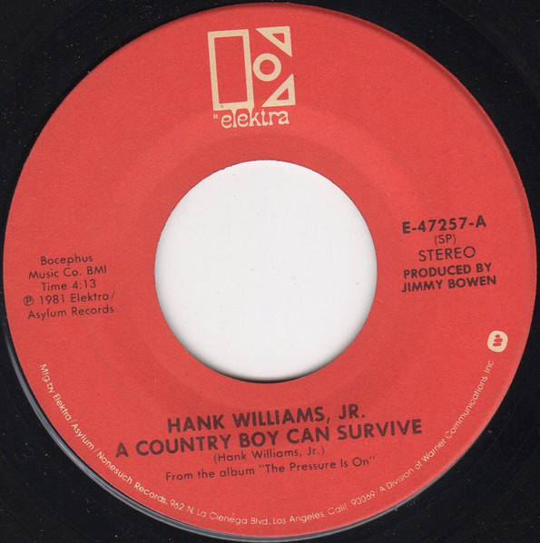 Hank Williams Jr. – A Country Boy Can Survive / Weatherman