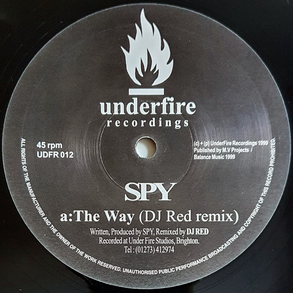 Spy – The Way (DJ Red Remix) / System Error (Remix)
