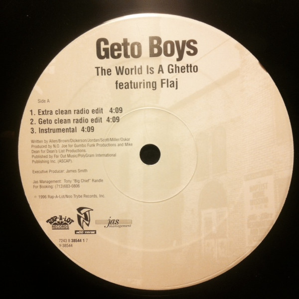 Geto Boys – The World Is A Ghetto