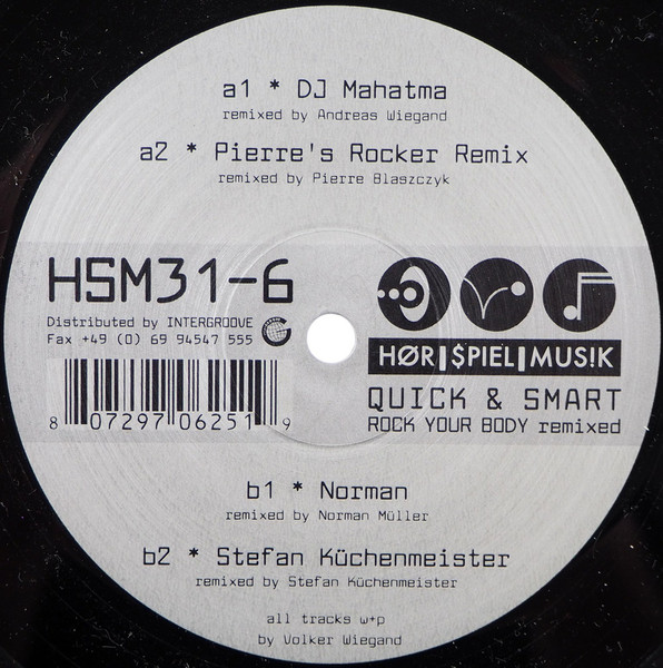 Quick & Smart – Rock Your Body (Remixed)