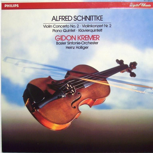 Alfred Schnittke,  Gidon Kremer,  Basler Sinfonie-Orchester,  Heinz Holliger – Violin Concerto No.2 / Piano Quintet