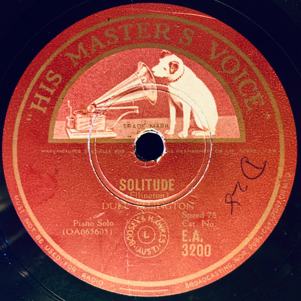 Duke Ellington – Solitude / Dear Old Southland
