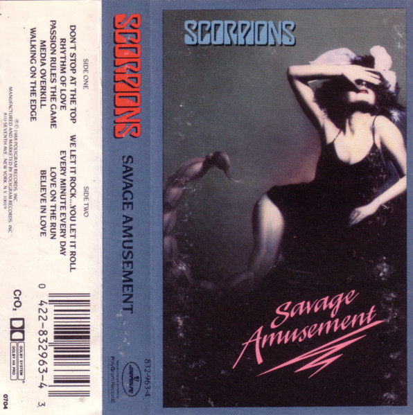 Scorpions – Savage Amusement