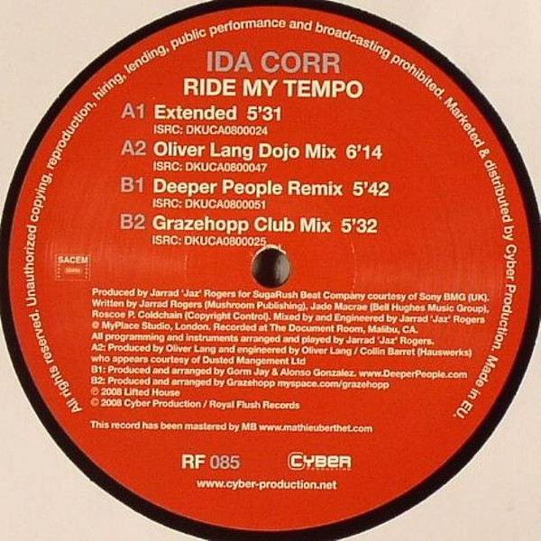 Ida Corr – Ride My Tempo