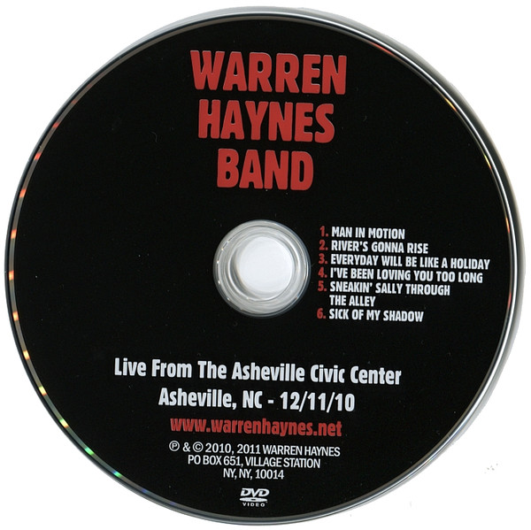 Warren Haynes Band – Live From The Asheville Civic Center, Asheville, NC - 12/11/10