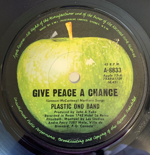 The Plastic Ono Band – Give Peace A Chance