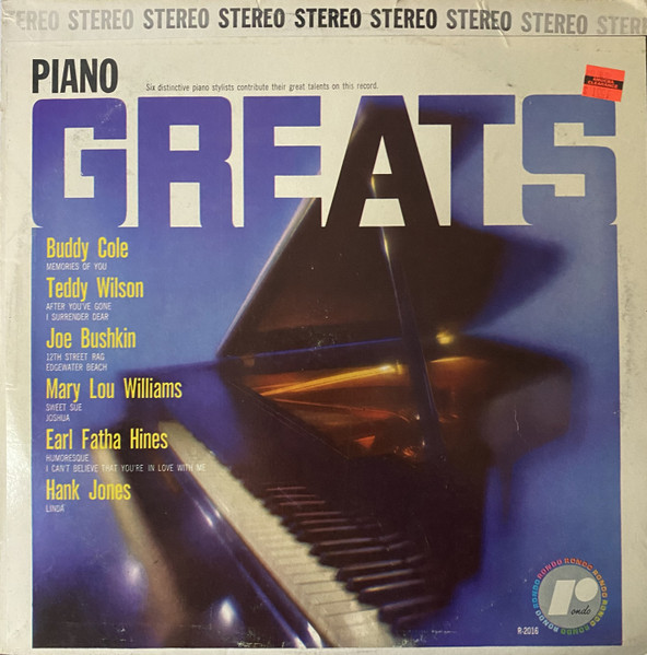 Various – Piano Greats