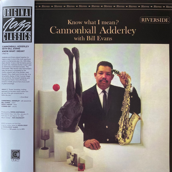 Cannonball Adderley With Bill Evans – Know What I Mean?