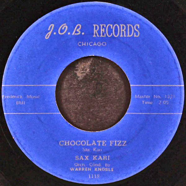 Saxton Kari – Chocolate Fizz / Goldie The Green Eyed Octopus