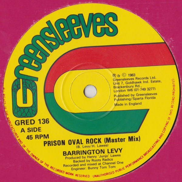 Barrington Levy – Prison Oval Rock