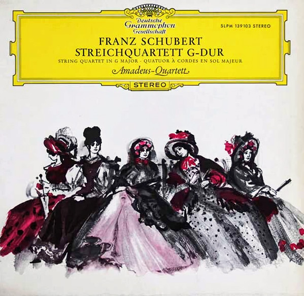 Franz Schubert,  Amadeus-Quartett – String Quartet In G Major  D.887 (OP.161)