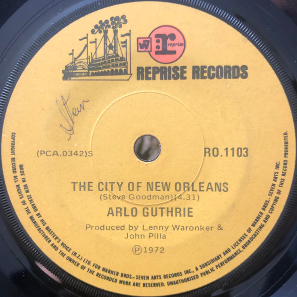 Arlo Guthrie – The City Of New Orleans