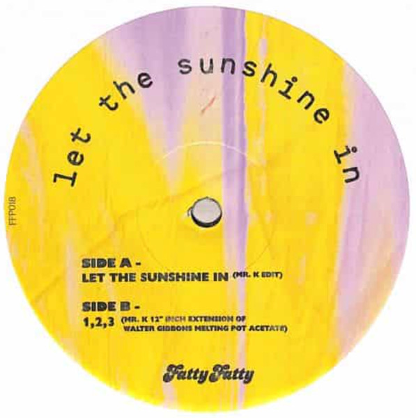 The Fifth Dimension / Unknown Artist – Let The Sunshine In / 1,2,3 (Mr. K Edits)