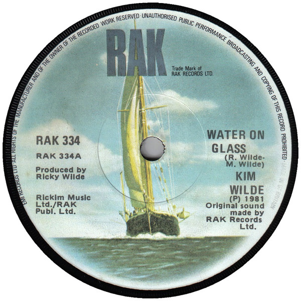 Kim Wilde – Water On Glass / Boys