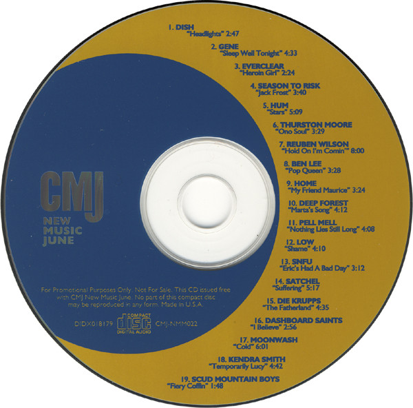 Various – CMJ New Music Monthly Volume 22 June 1995